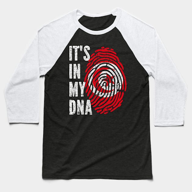 IT'S IN MY DNA Tunisia Flag Men Women Kids Baseball T-Shirt by simonStufios